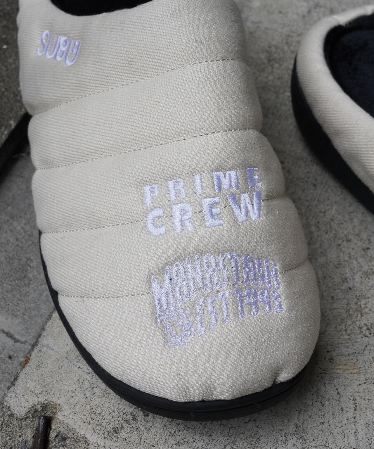 BILLIONAIRE BOYS CLUB × SUBU / HEMP TWILL SANDAL