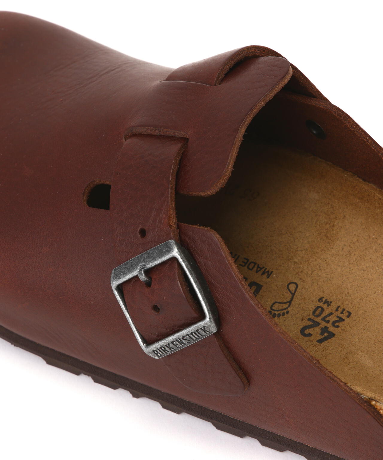 BIRKENSTOCK/ビルケンシュトック/BOSTON ROAST/NATURAL LEATHER