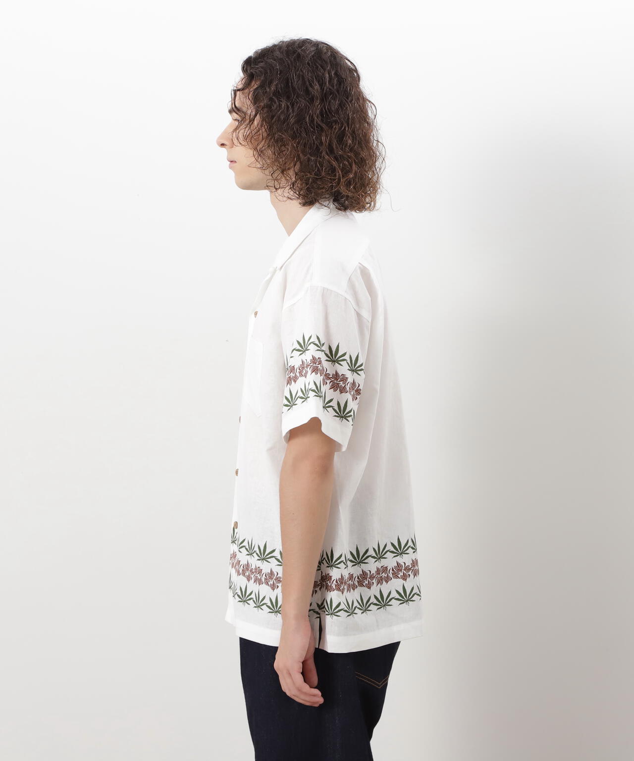 MANASTASH/マナスタッシュ/LINEN MANALOHA SHIRT