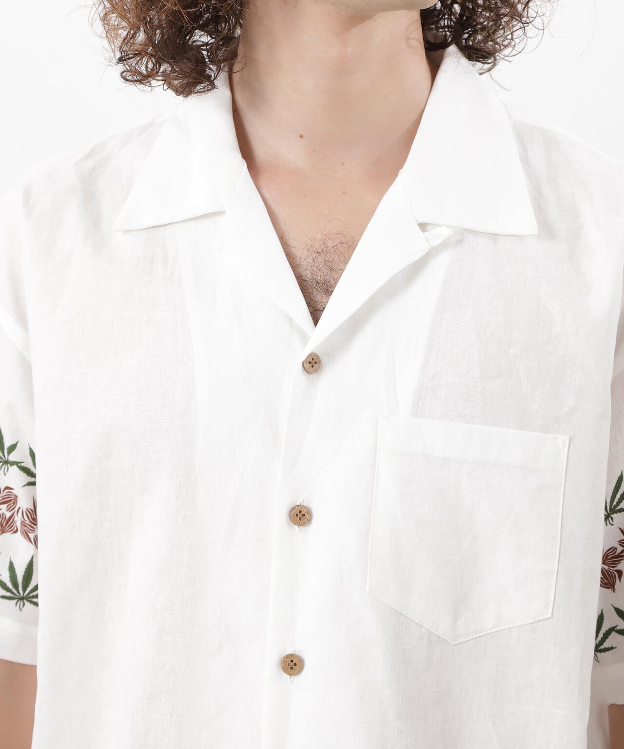 MANASTASH/マナスタッシュ/LINEN MANALOHA SHIRT