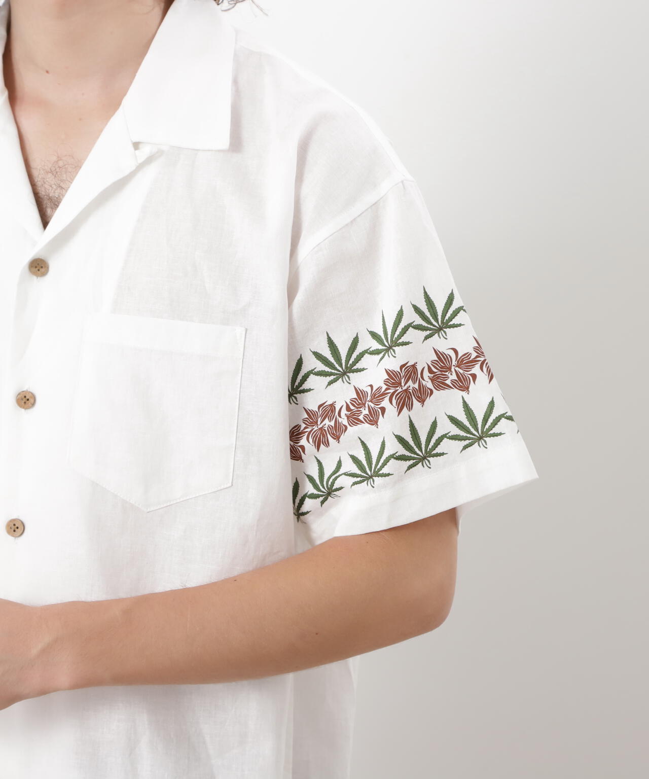 MANASTASH/マナスタッシュ/LINEN MANALOHA SHIRT
