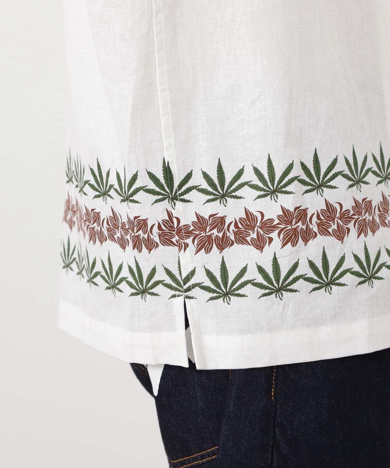 MANASTASH/マナスタッシュ/LINEN MANALOHA SHIRT