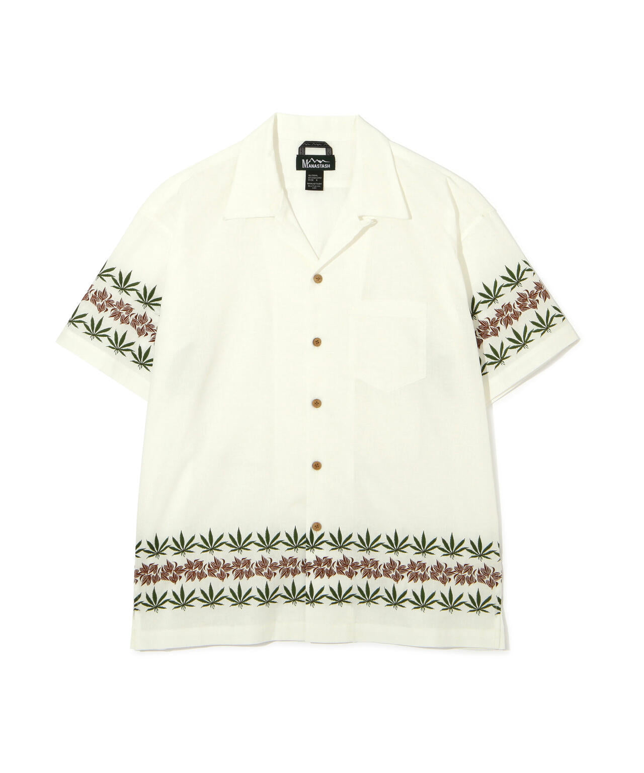MANASTASH/マナスタッシュ/LINEN MANALOHA SHIRT
