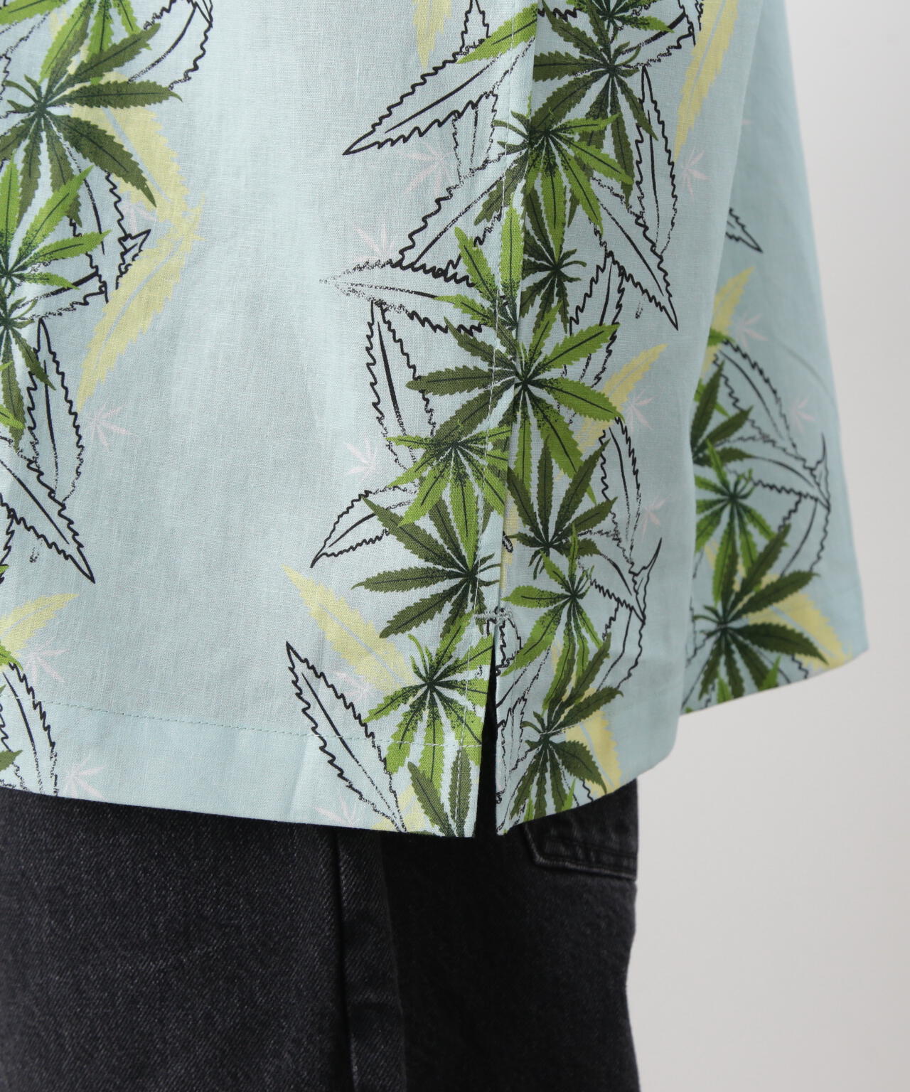 MANASTASH/マナスタッシュ/LINEN MANALOHA SHIRT
