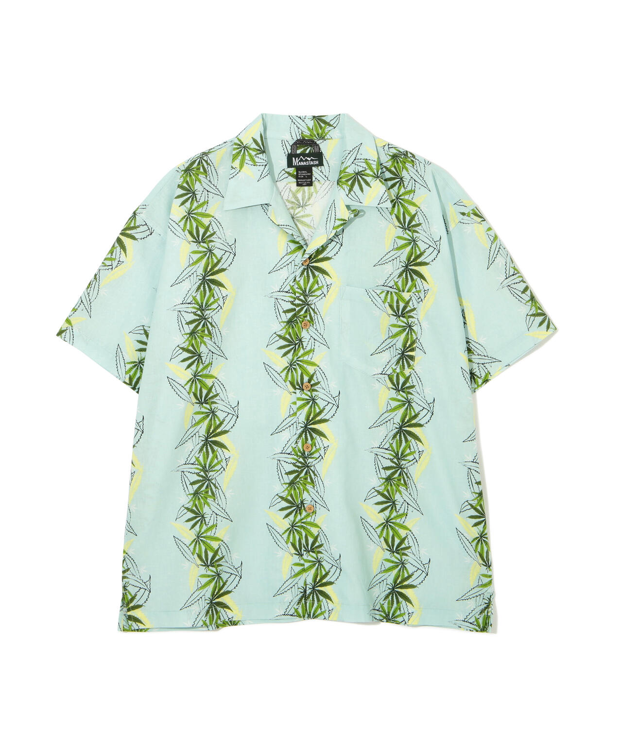 MANASTASH/マナスタッシュ/LINEN MANALOHA SHIRT