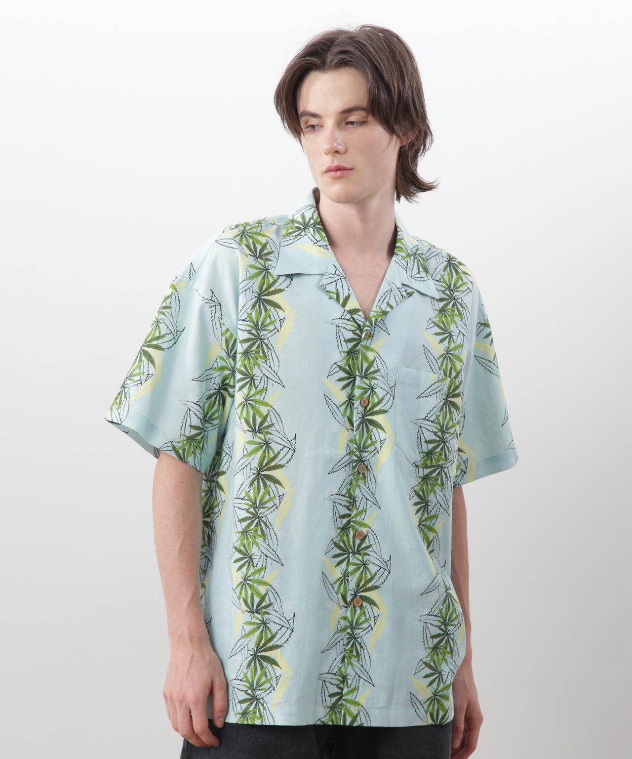 MANASTASH/マナスタッシュ/LINEN MANALOHA SHIRT