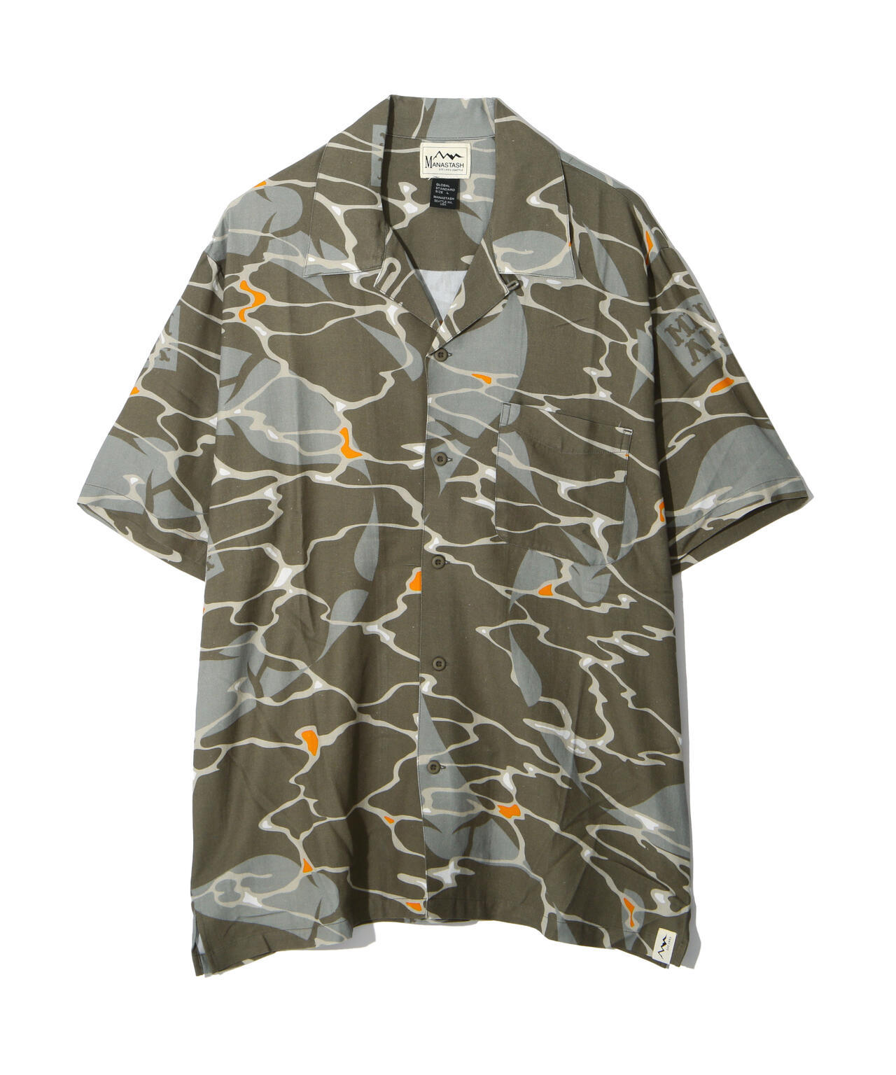 MANASTASH/マナスタッシュ/MHAK LITHUM S/S SHIRTS