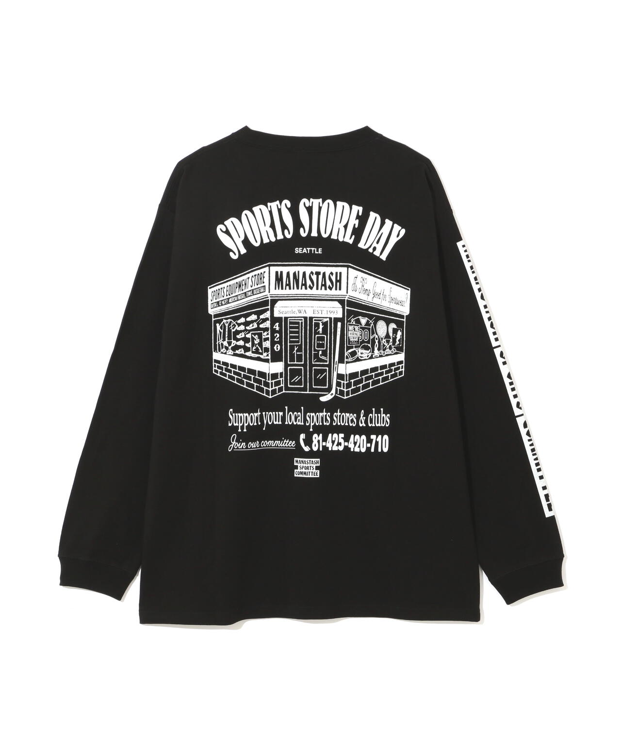 MANASTASH/マナスタッシュ/CiTee L/S TEE SSD /シティ ロンT