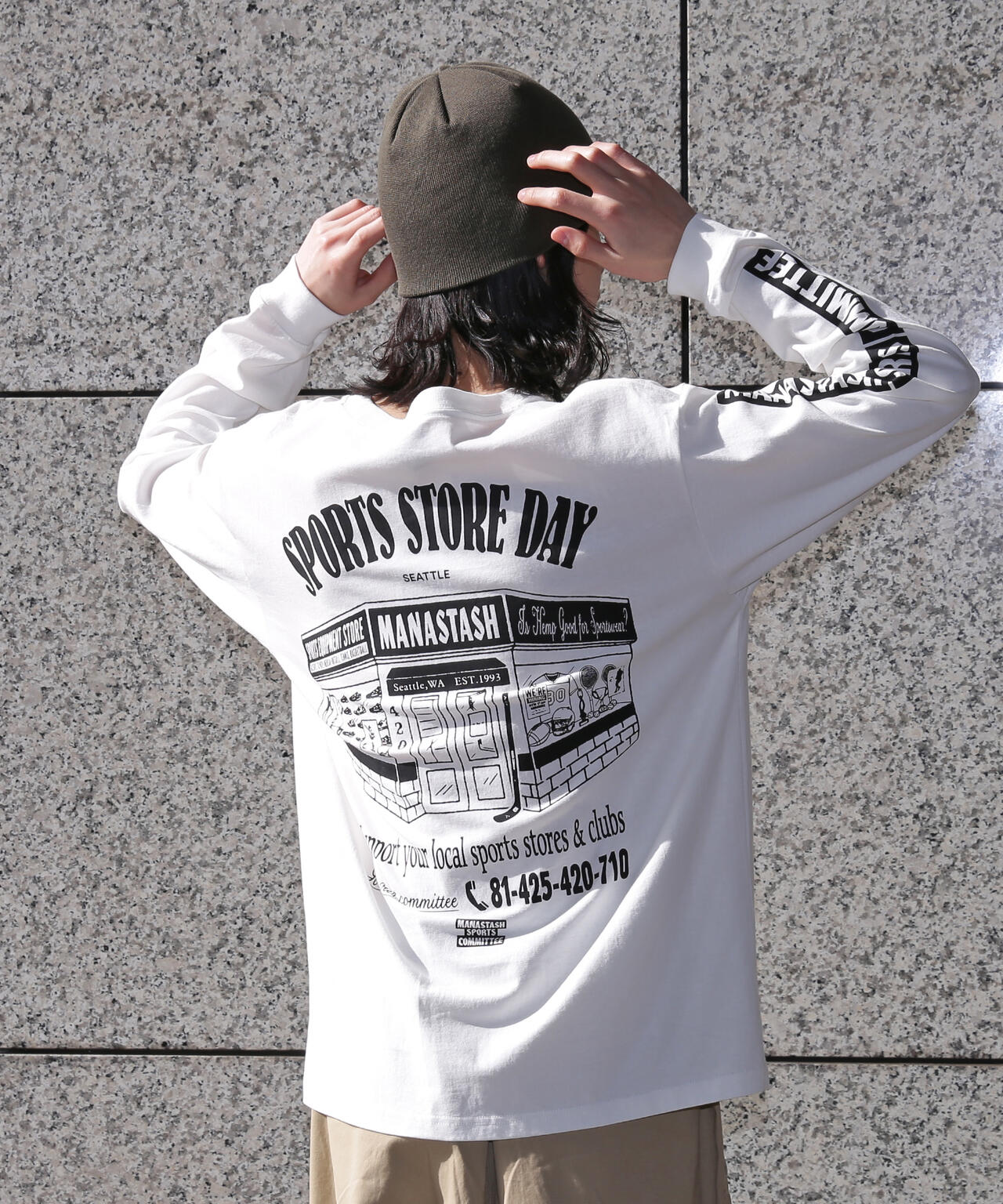 MANASTASH/マナスタッシュ/CiTee L/S TEE SSD /シティ ロンT