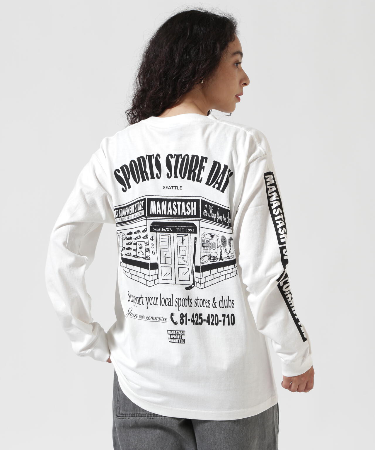 MANASTASH/マナスタッシュ/CiTee L/S TEE SSD /シティ ロンT