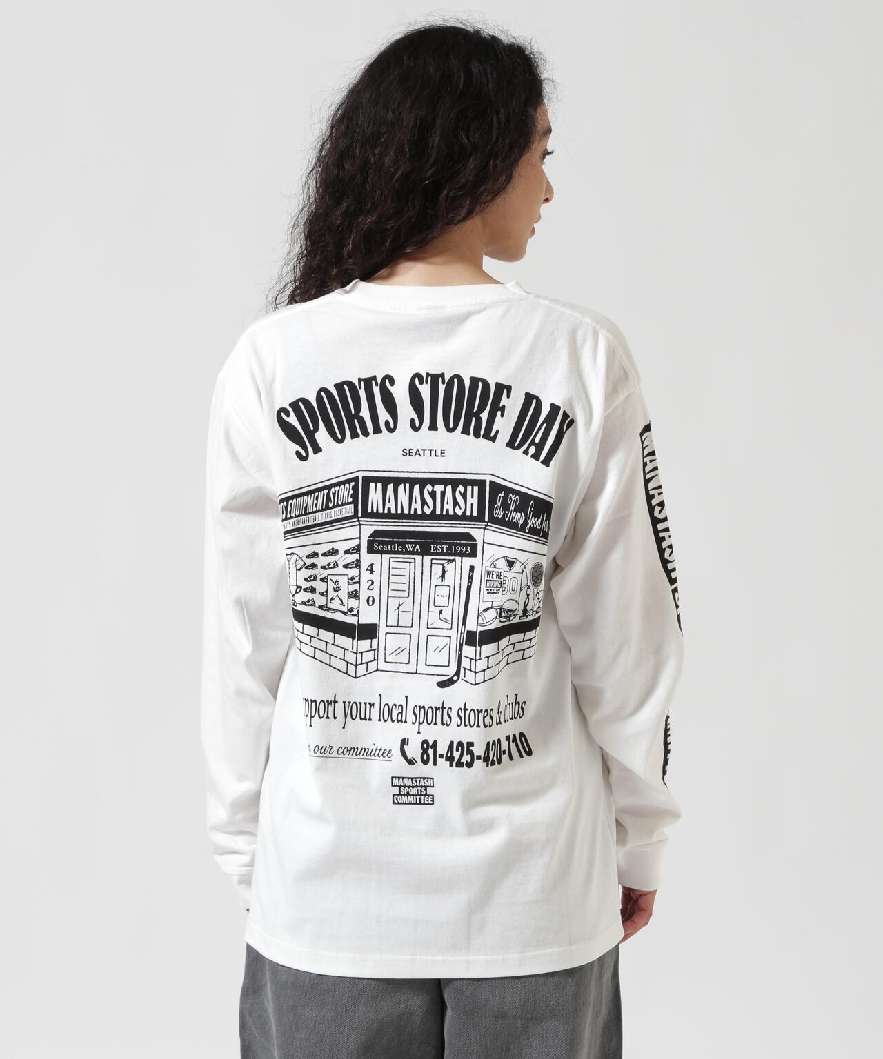 MANASTASH/マナスタッシュ/CiTee L/S TEE SSD /シティ ロンT