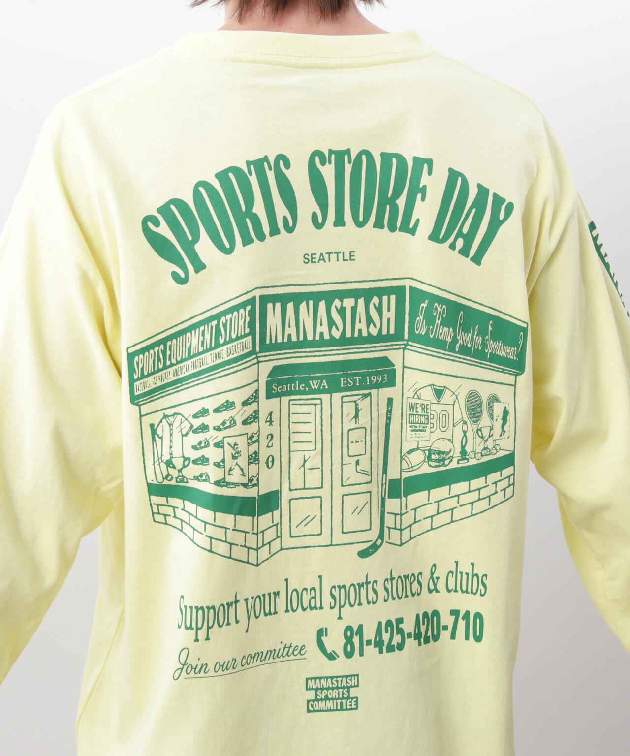 MANASTASH/マナスタッシュ/CiTee L/S TEE SSD /シティ ロンT