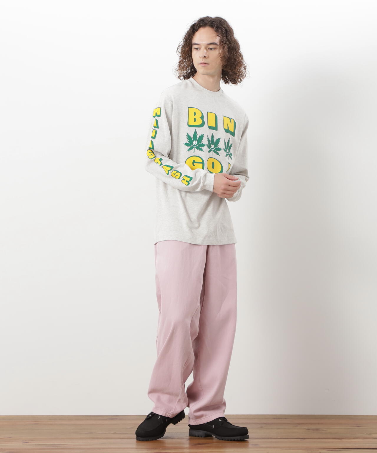 MANASTASH/マナスタッシュ/HEMP L/S TEE BINGO