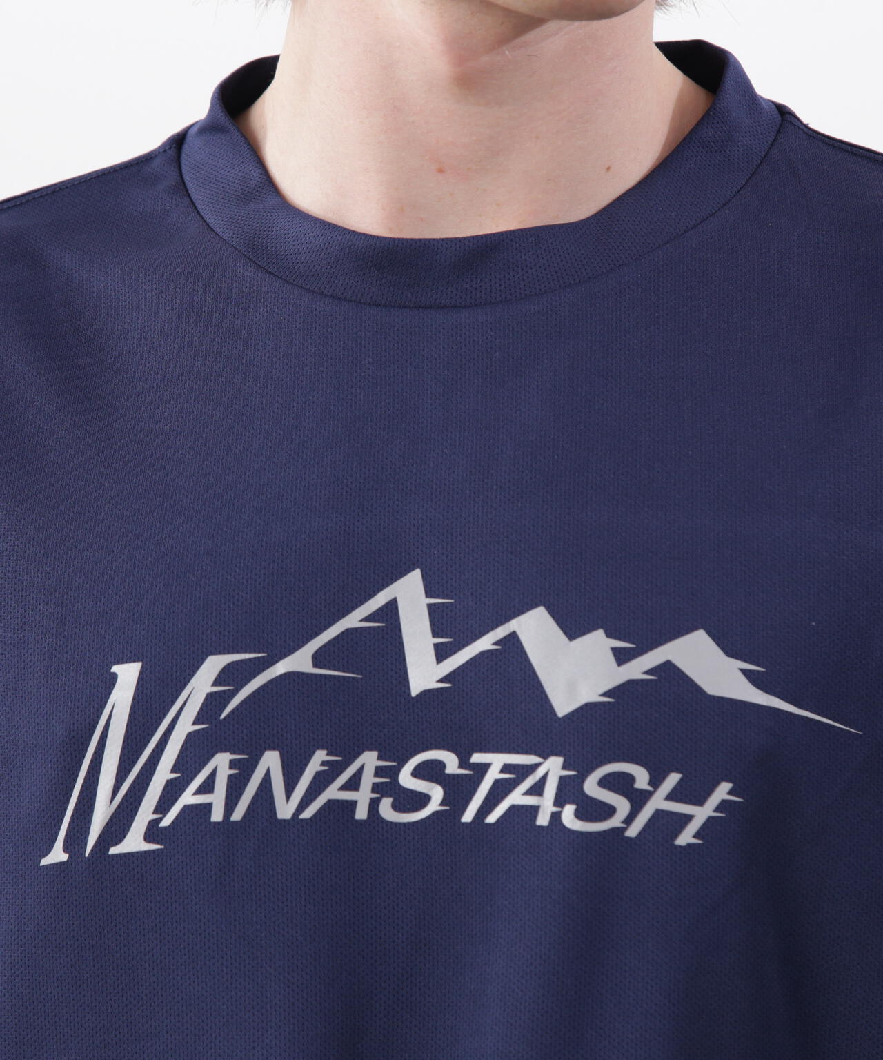 MANASTASH/マナスタッシュ/REF. LOGO TECH L/S TOP