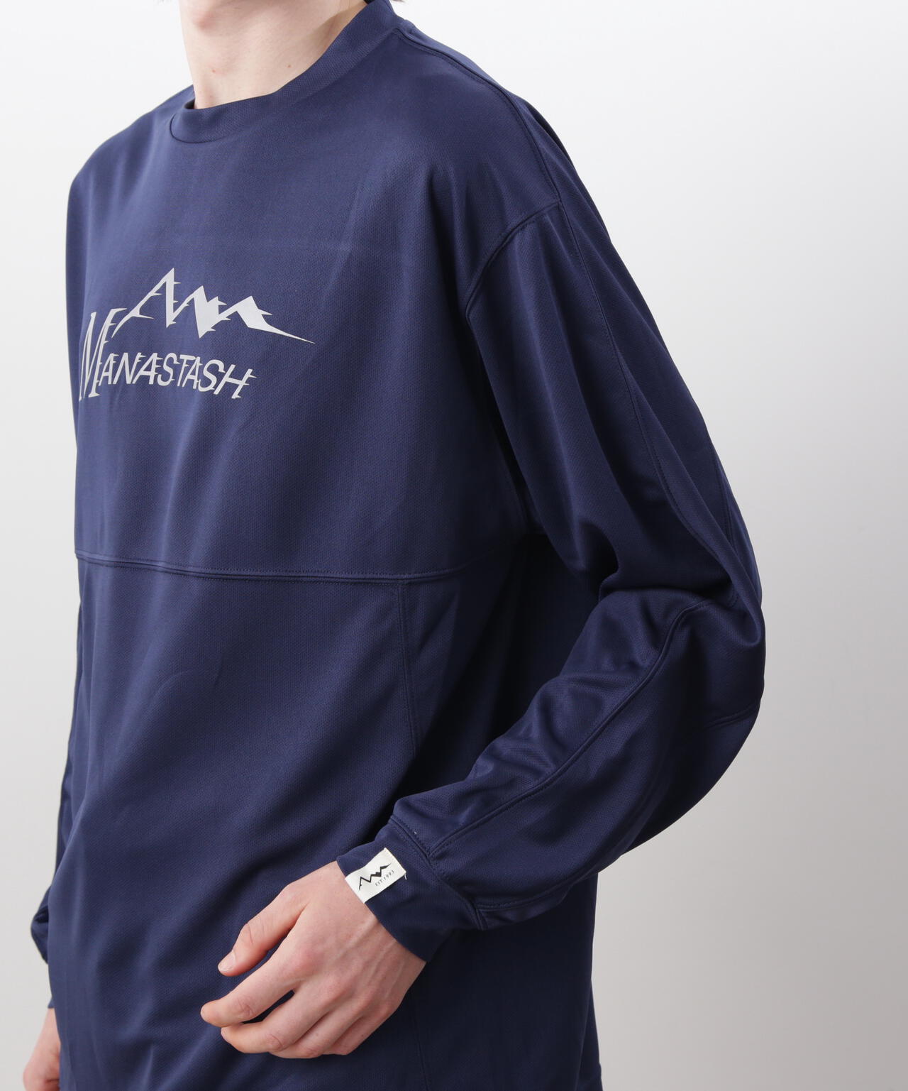 MANASTASH/マナスタッシュ/REF. LOGO TECH L/S TOP