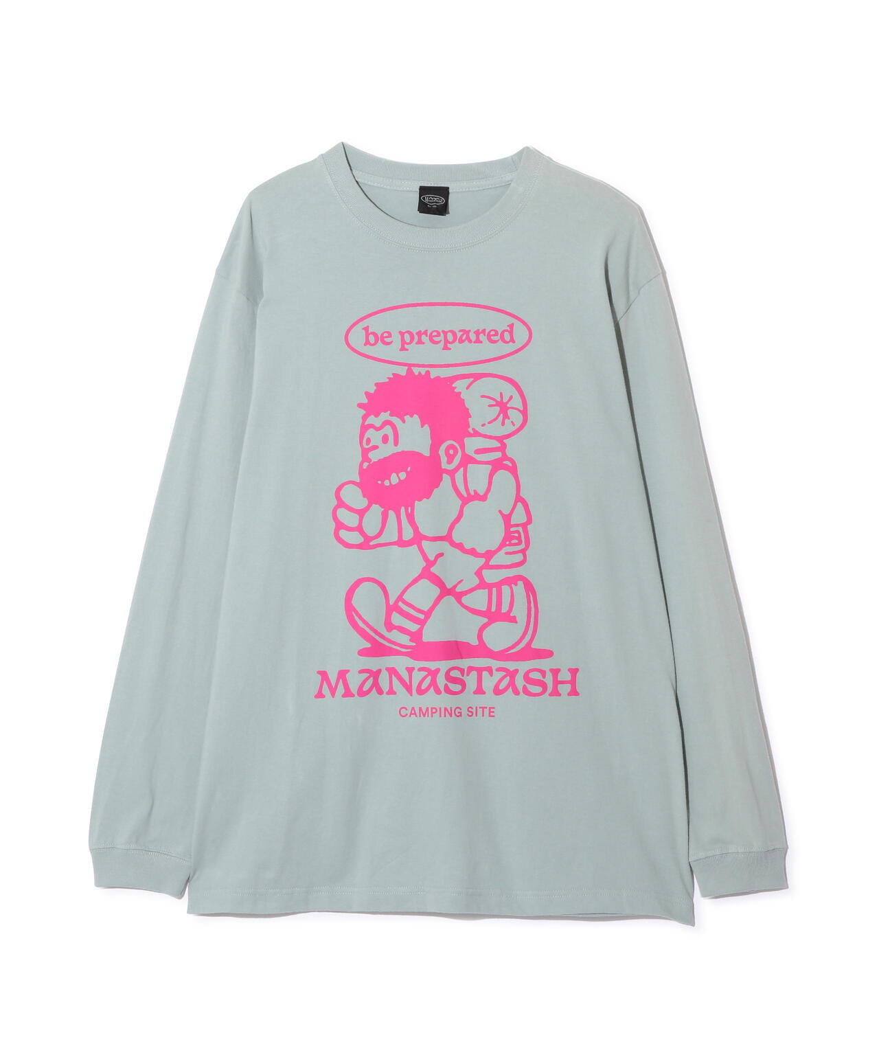 MANASTASH/マナスタッシュ/ L/S TEE BE PREPARED