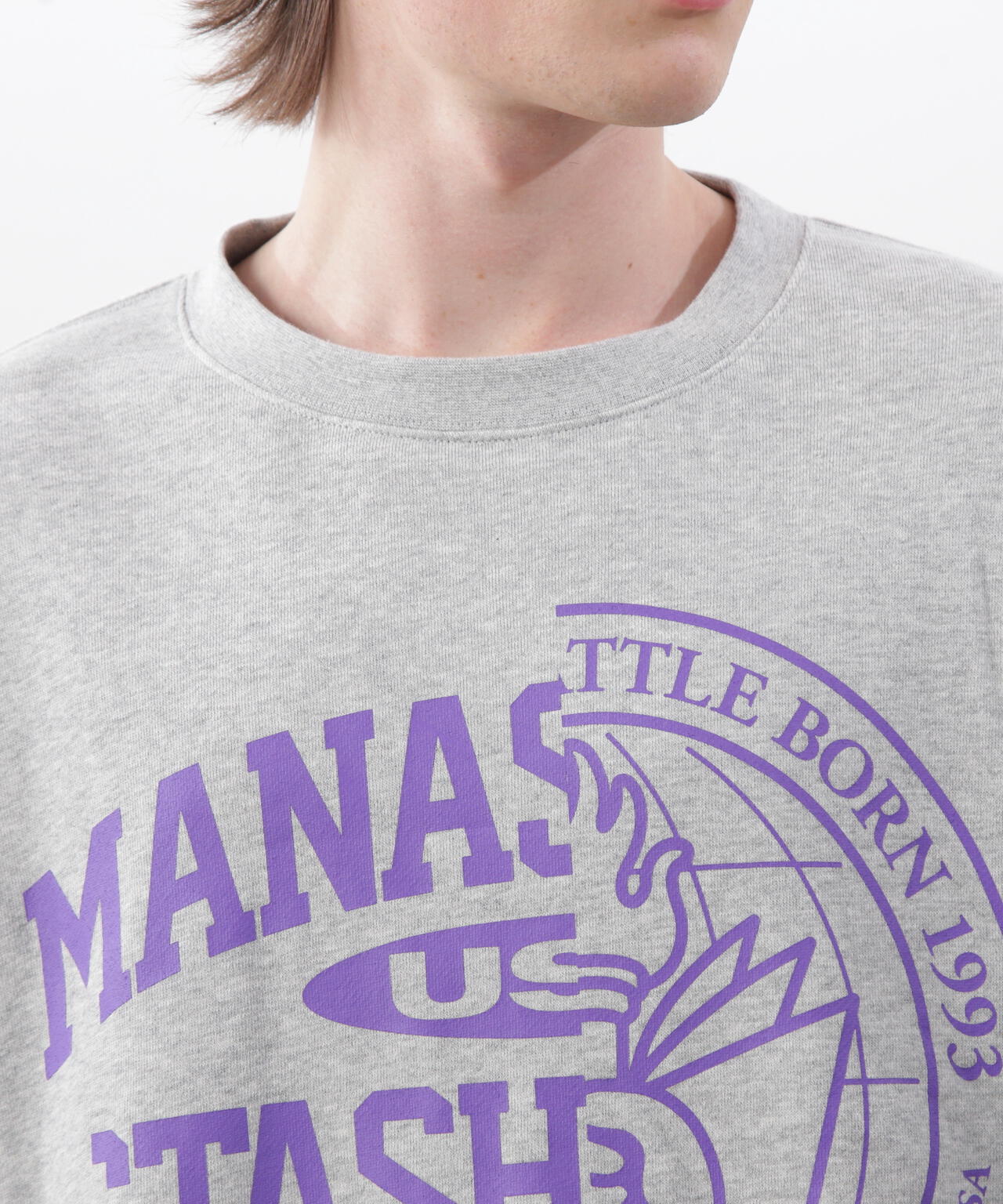 MANASTASH/マナスタッシュ/CiTee SWEAT COLLEGIATE
