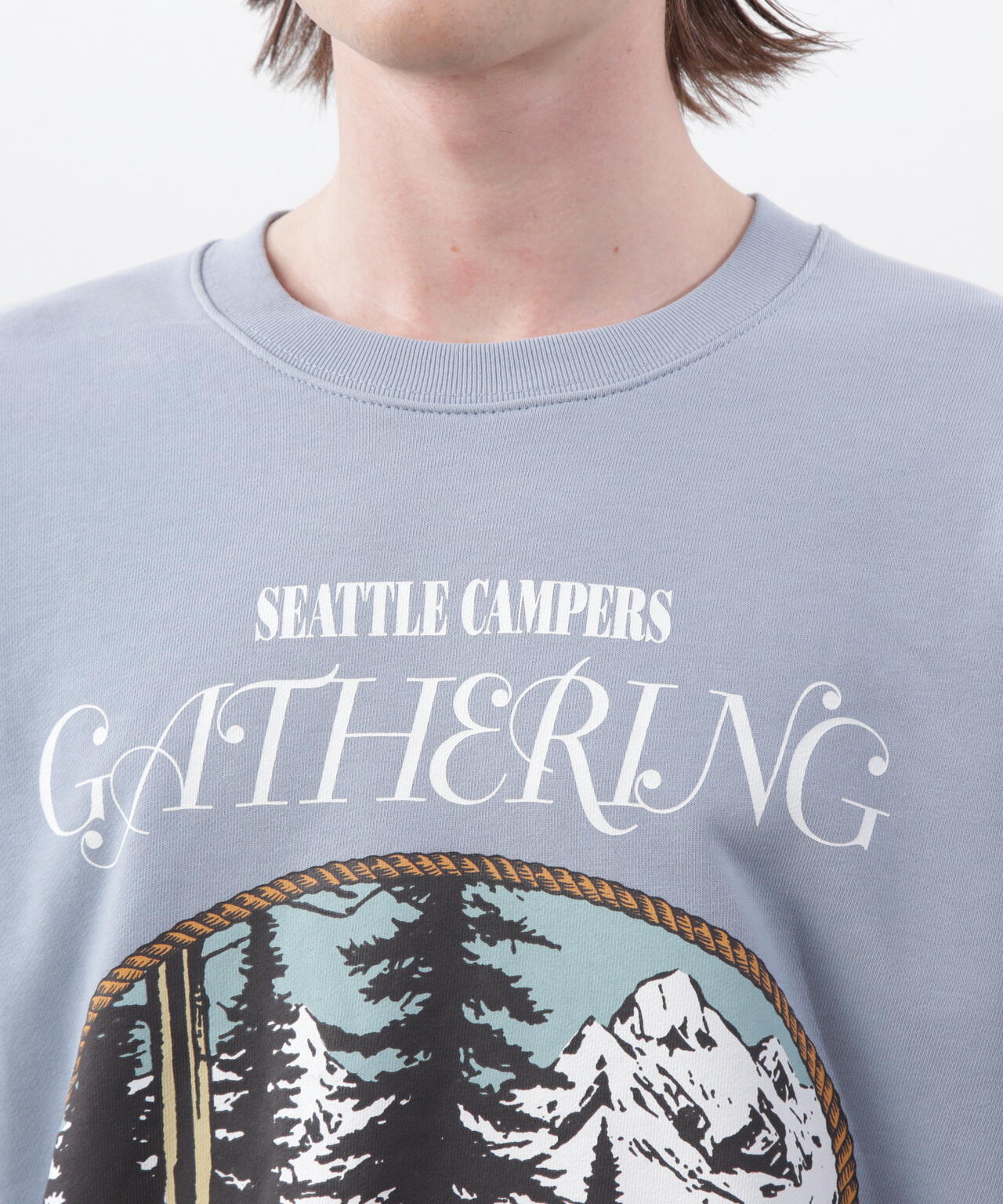 MANASTASH/マナスタッシュ/CREW SWEAT CAMPERS GATHERING