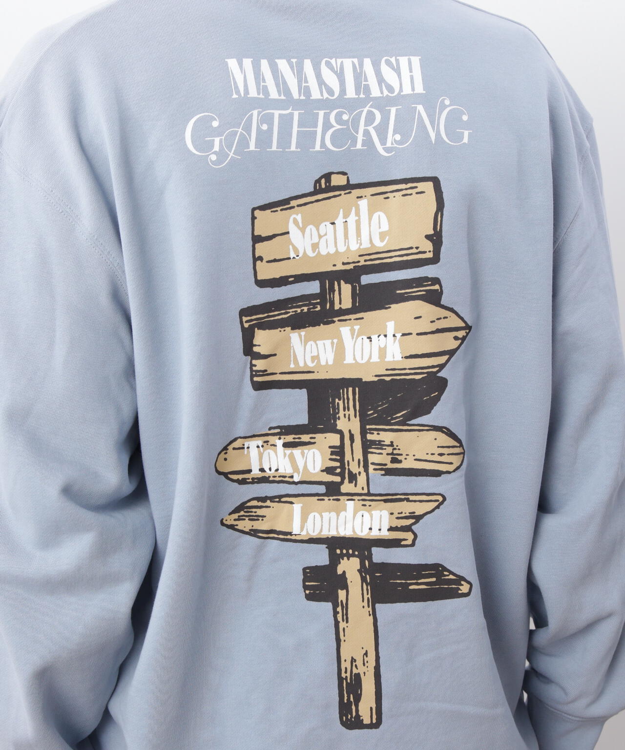 MANASTASH/マナスタッシュ/CREW SWEAT CAMPERS GATHERING