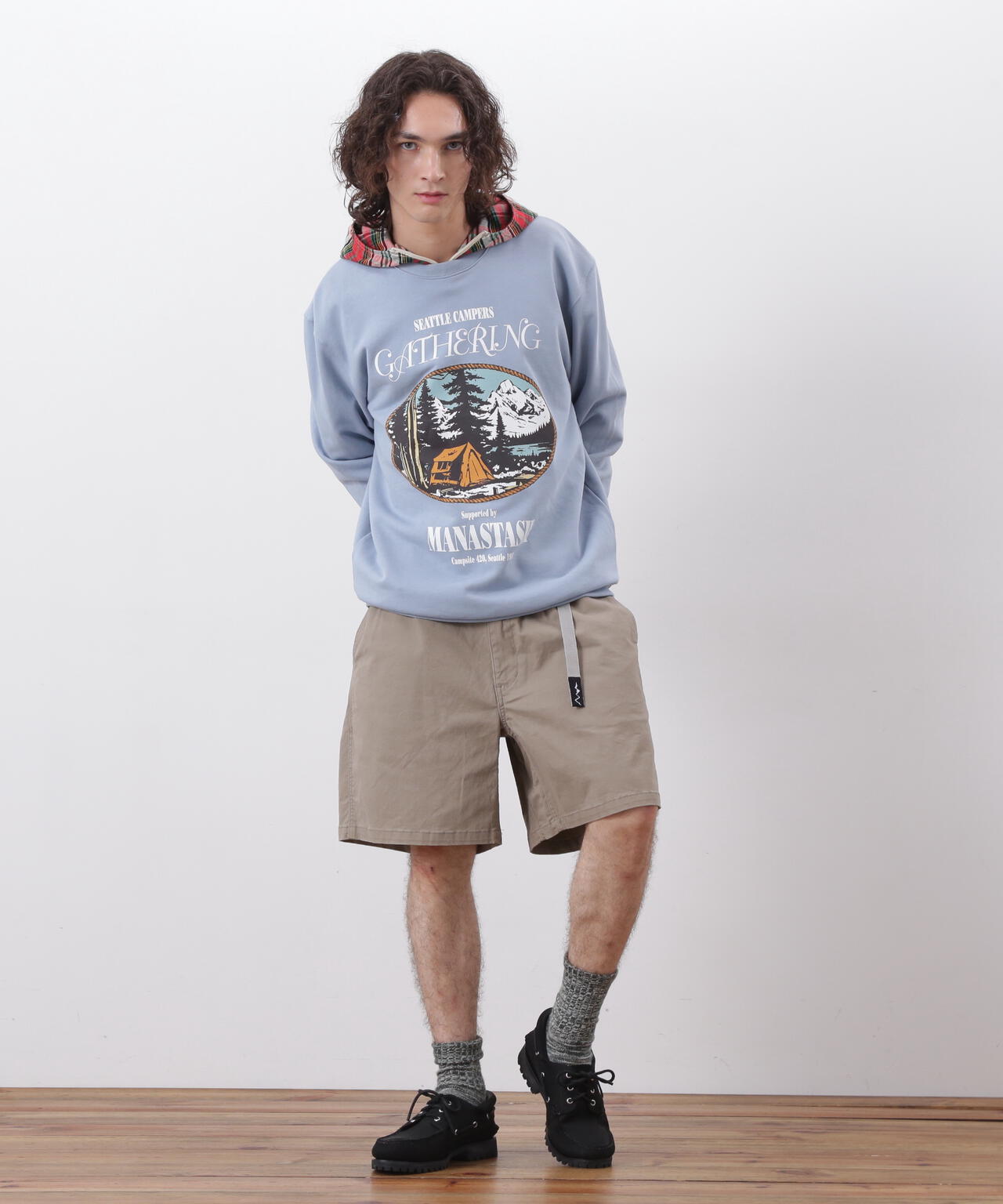 MANASTASH/マナスタッシュ/CREW SWEAT CAMPERS GATHERING