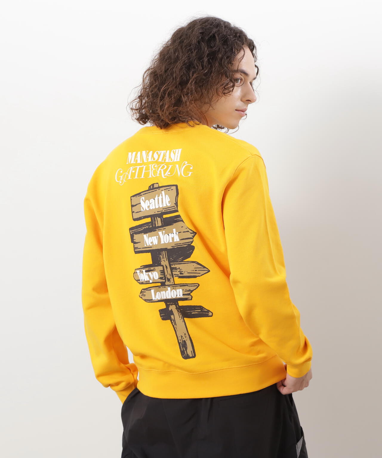 MANASTASH/マナスタッシュ/CREW SWEAT CAMPERS GATHERING