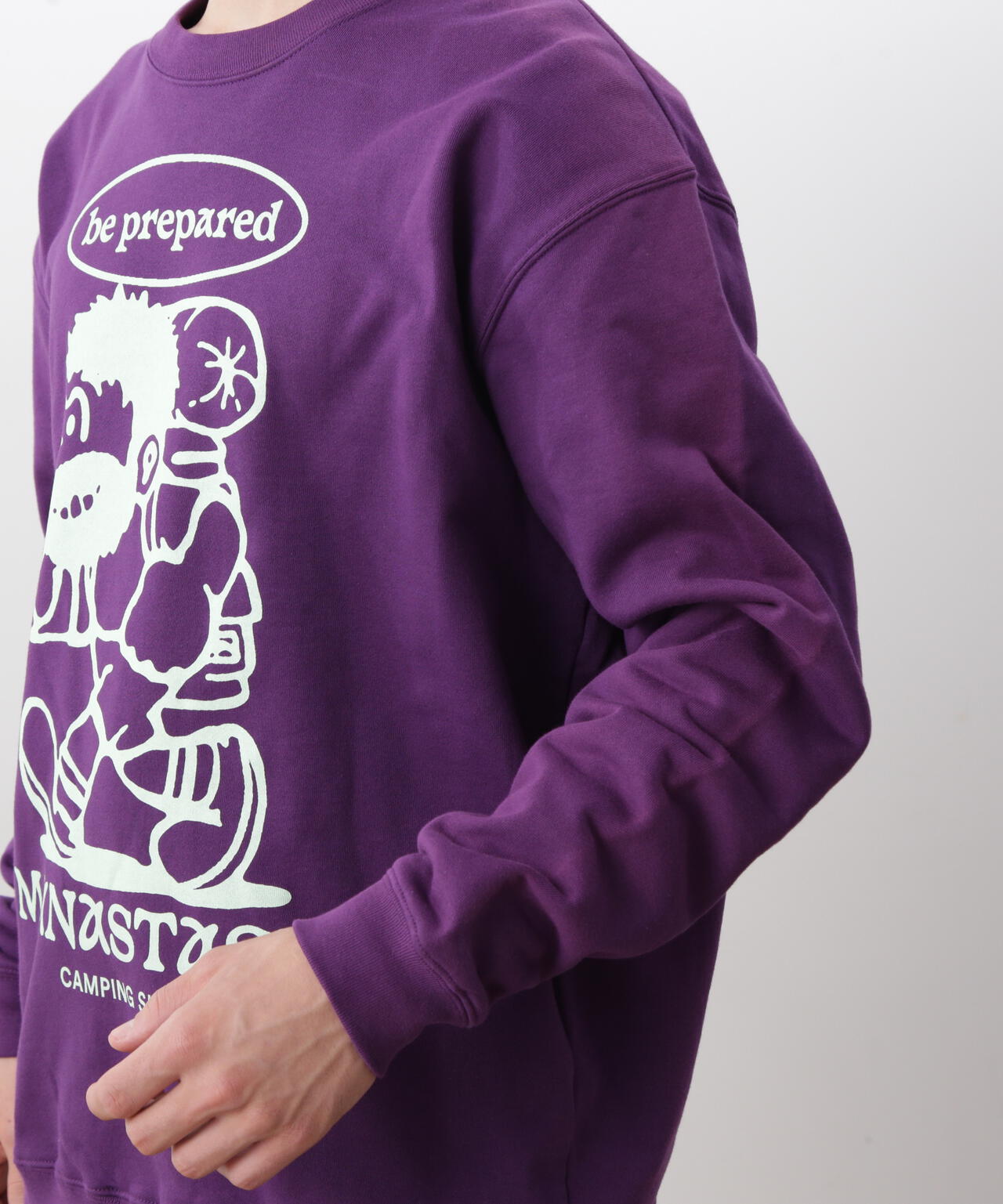 MANASTASH/マナスタッシュ/CREW SWEAT BE PREPARED
