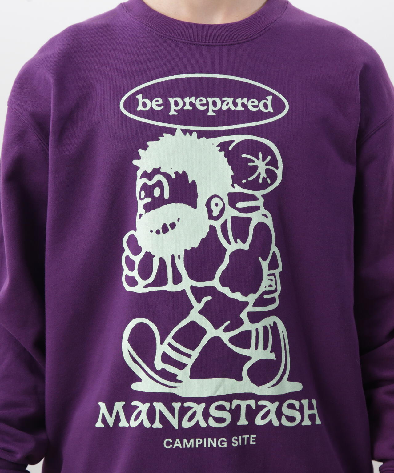 MANASTASH/マナスタッシュ/CREW SWEAT BE PREPARED