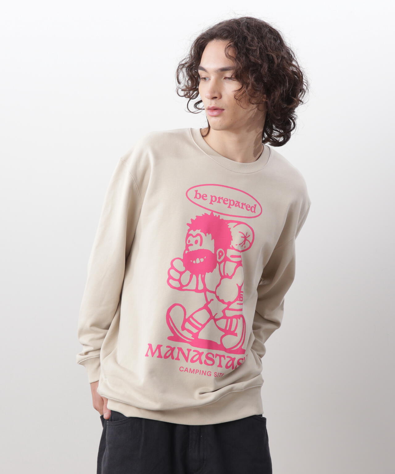 MANASTASH/マナスタッシュ/CREW SWEAT BE PREPARED
