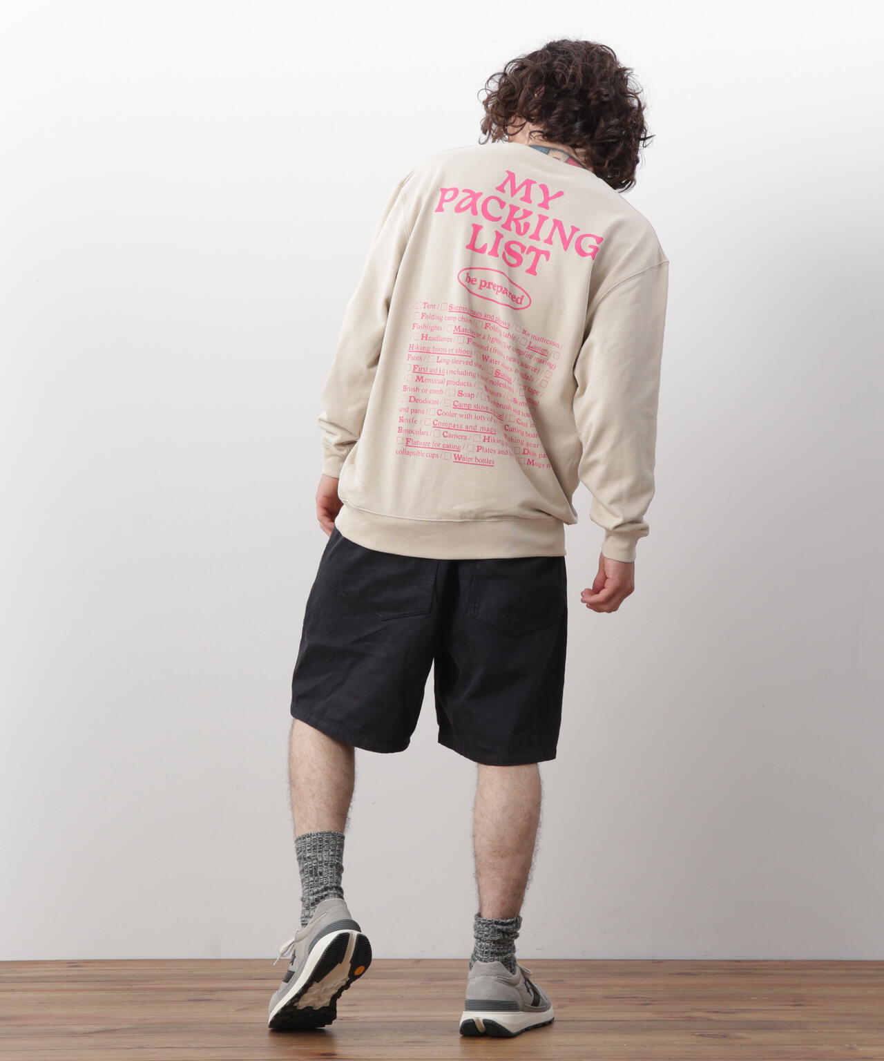 MANASTASH/マナスタッシュ/CREW SWEAT BE PREPARED