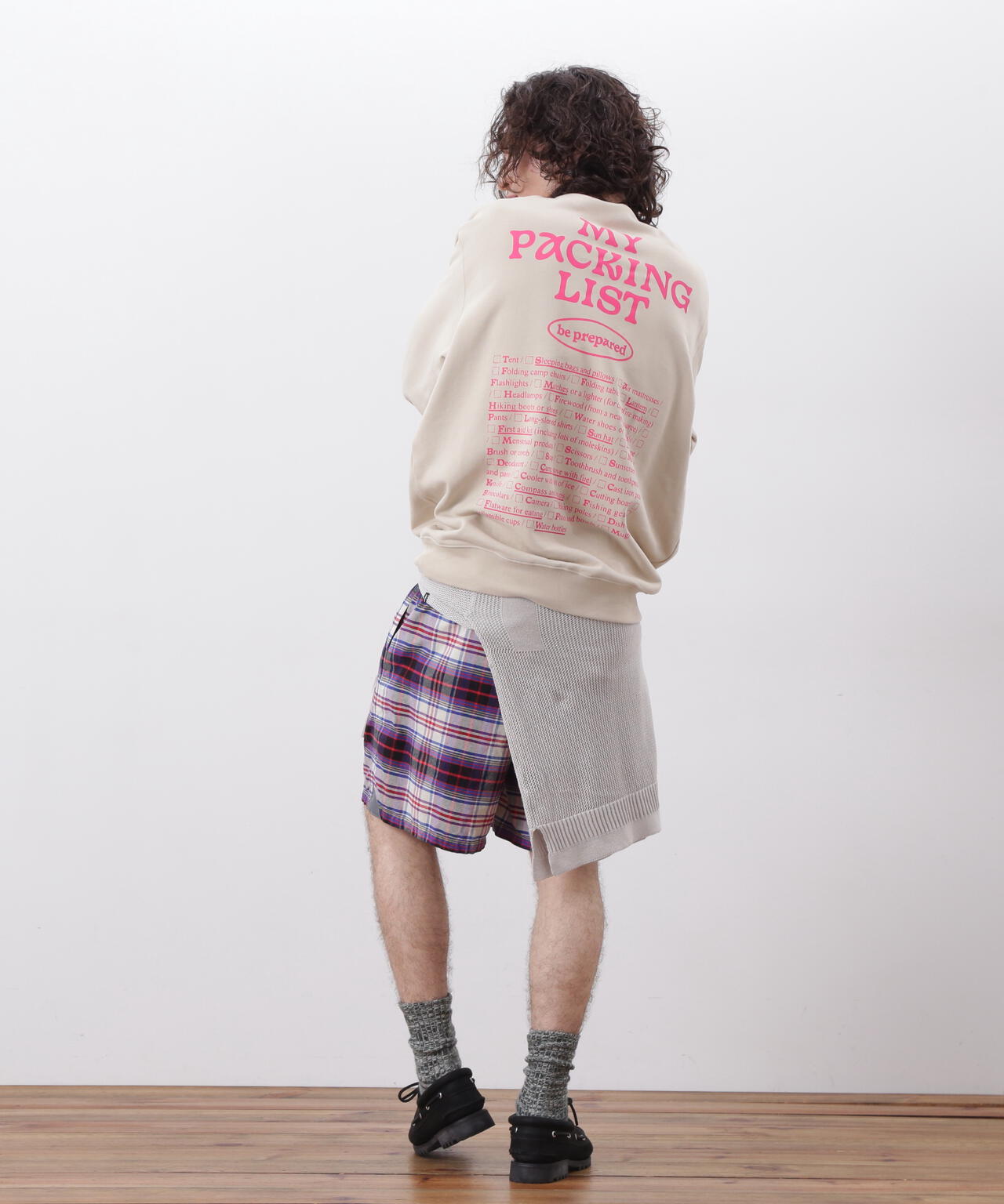 MANASTASH/マナスタッシュ/CREW SWEAT BE PREPARED