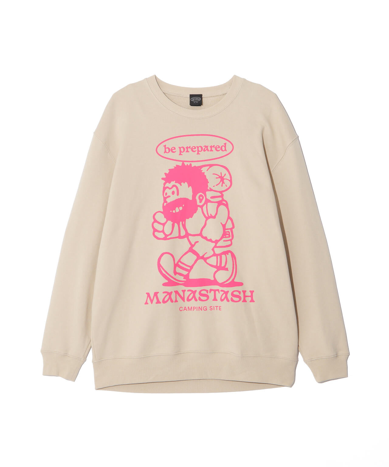 MANASTASH/マナスタッシュ/CREW SWEAT BE PREPARED