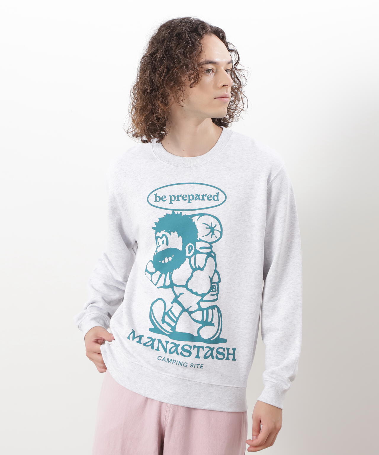 MANASTASH/マナスタッシュ/CREW SWEAT BE PREPARED
