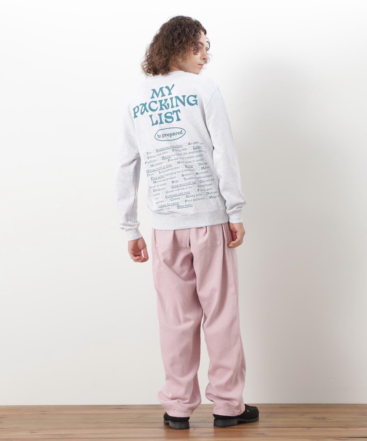 MANASTASH/マナスタッシュ/CREW SWEAT BE PREPARED