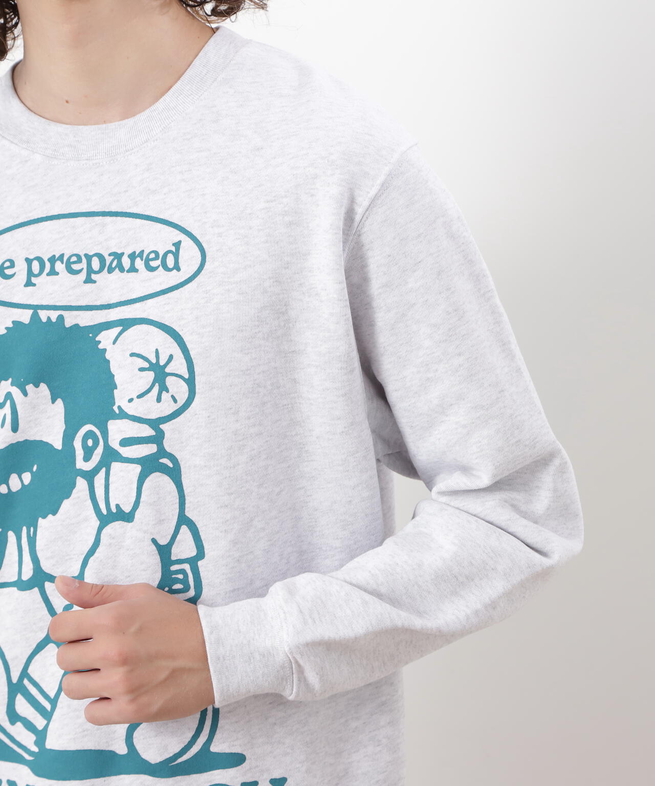 MANASTASH/マナスタッシュ/CREW SWEAT BE PREPARED