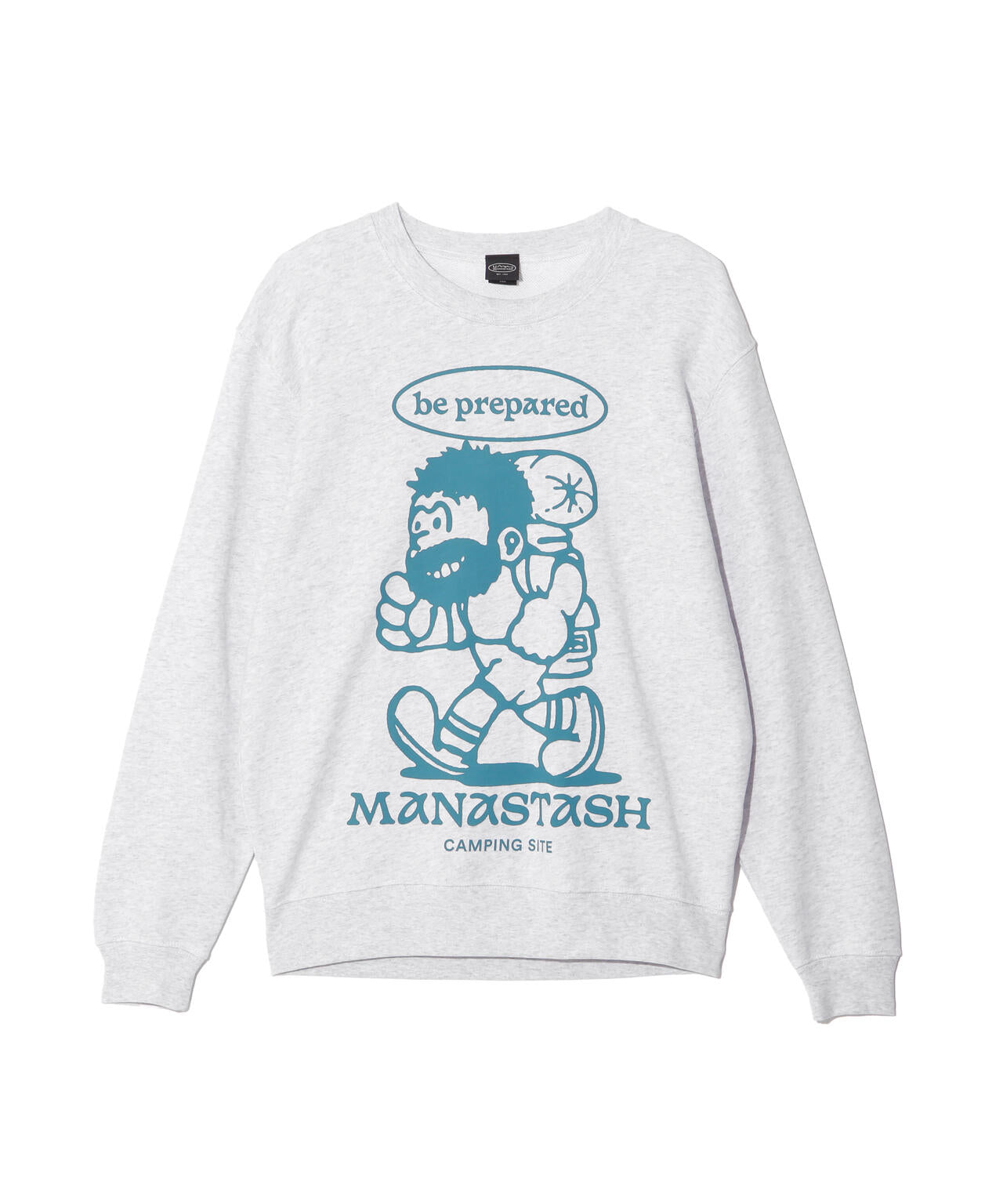 MANASTASH/マナスタッシュ/CREW SWEAT BE PREPARED