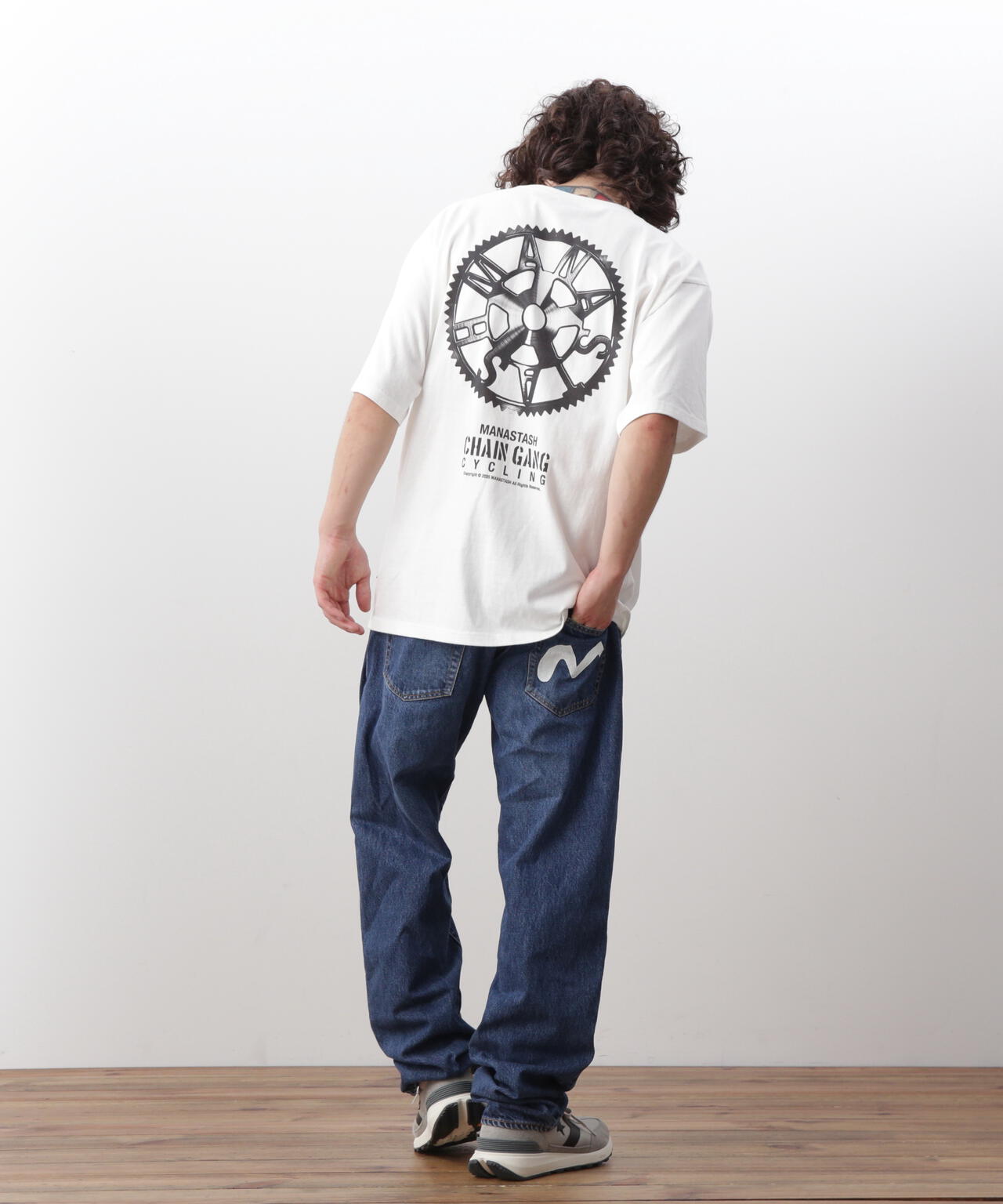 MANASTASH/マナスタッシュ/RE:CTN TEE  CYCLING