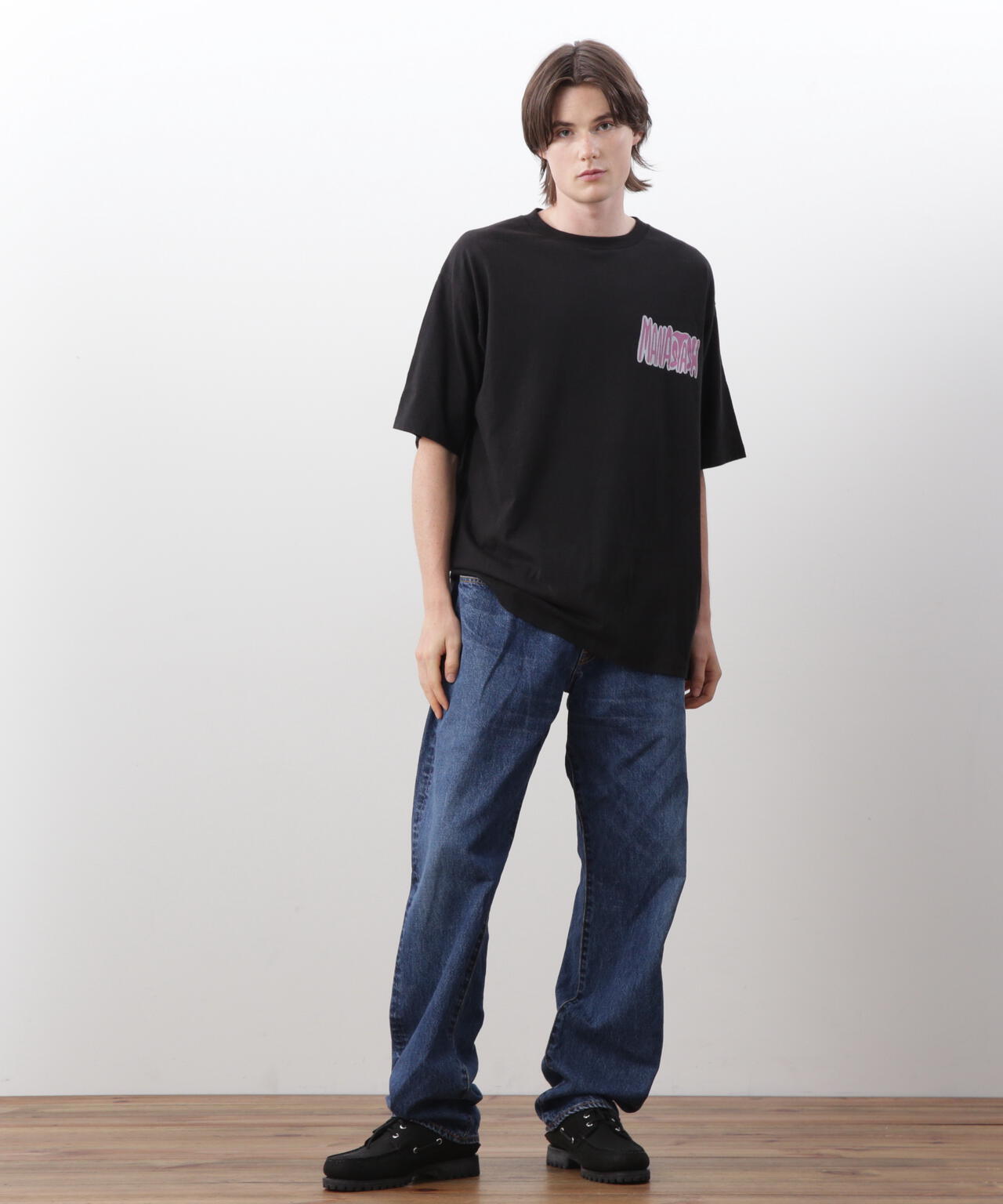 MANASTASH/マナスタッシュ/RE:CTN L/S TEE DT SEATTLE