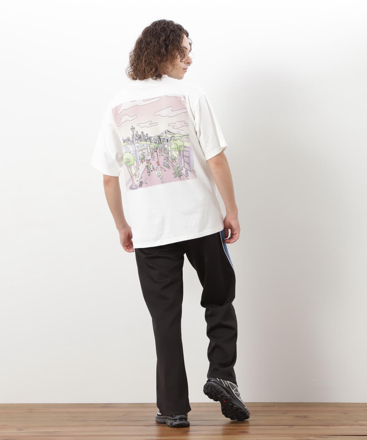 MANASTASH/マナスタッシュ/RE:CTN L/S TEE DT SEATTLE