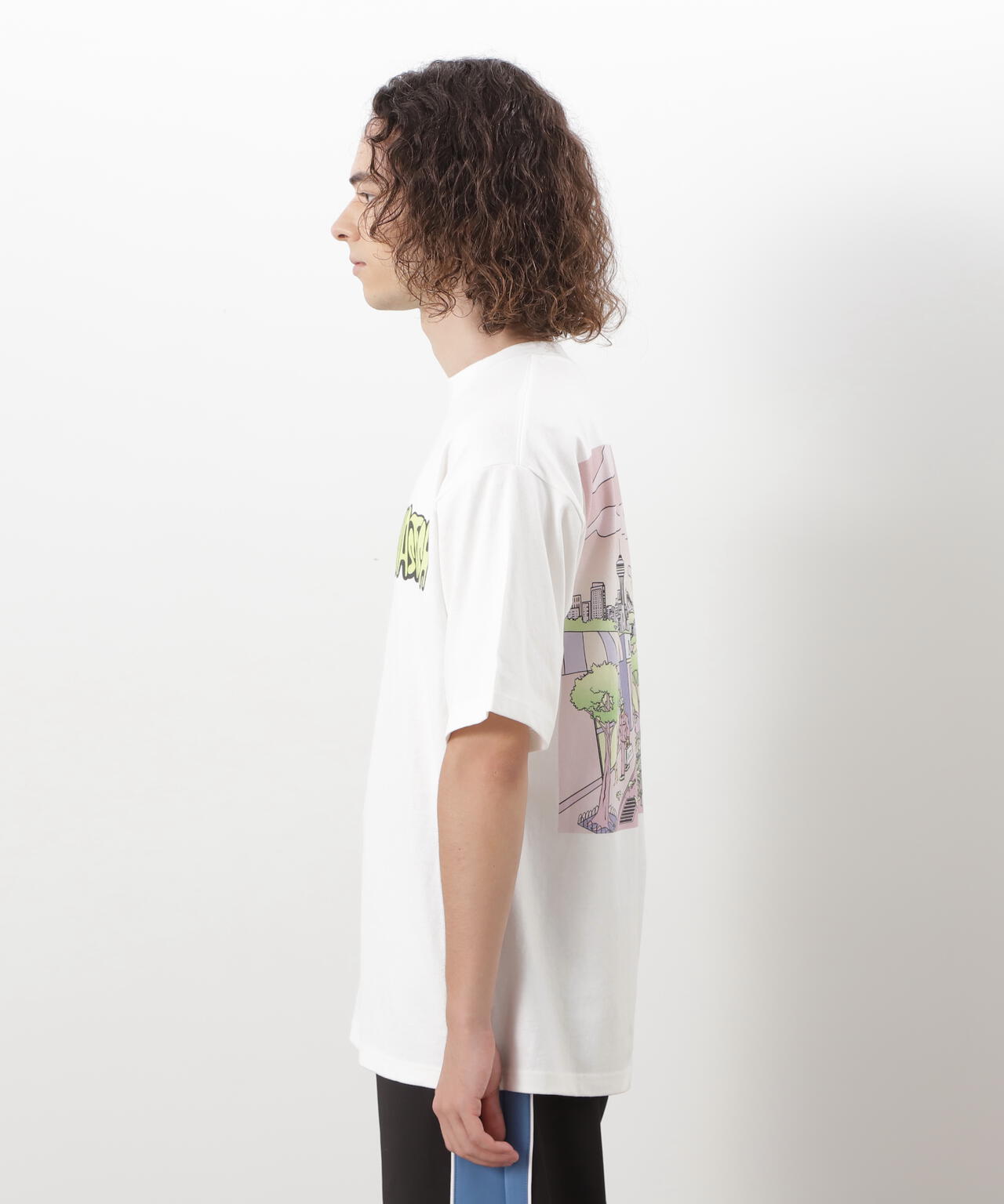 MANASTASH/マナスタッシュ/RE:CTN L/S TEE DT SEATTLE