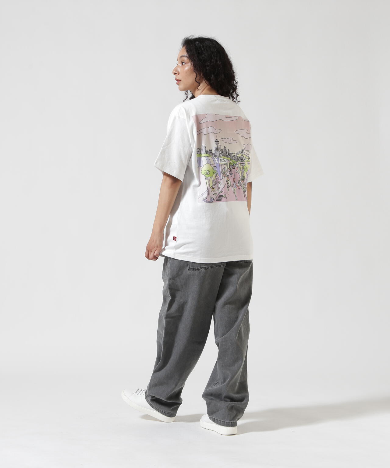 MANASTASH/マナスタッシュ/RE:CTN L/S TEE DT SEATTLE