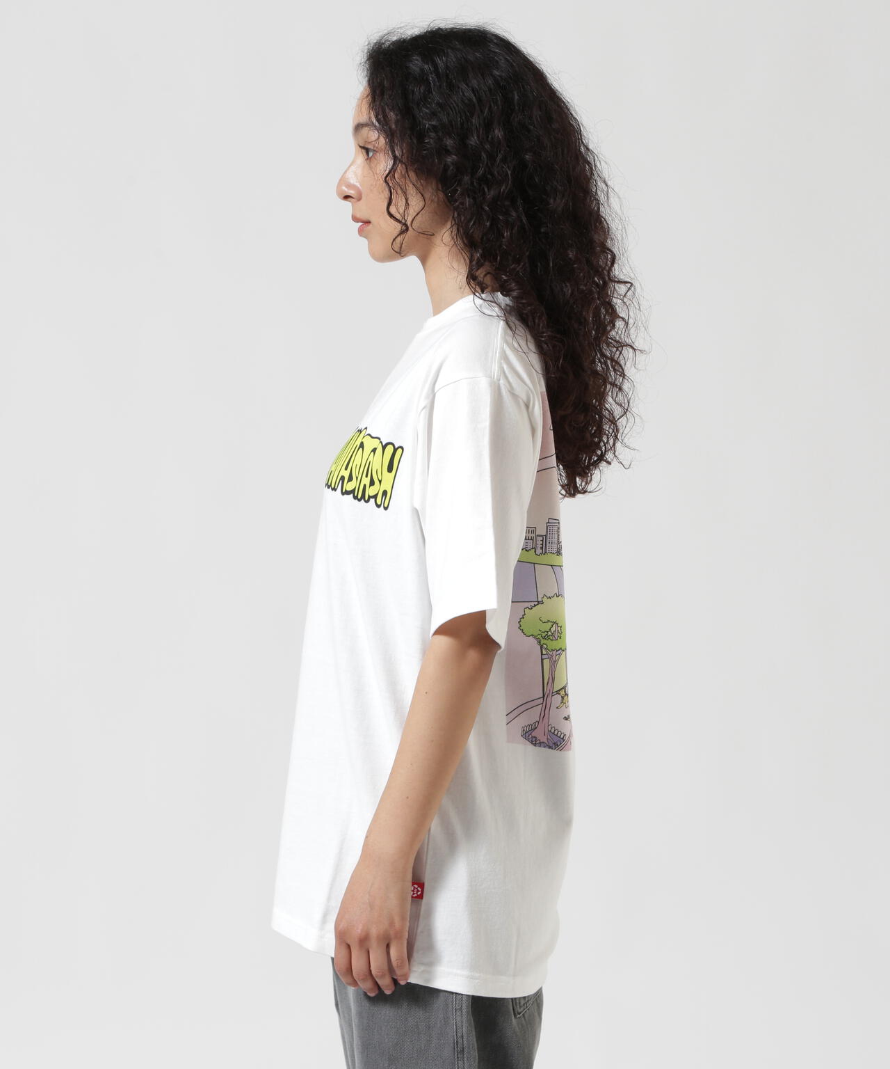 MANASTASH/マナスタッシュ/RE:CTN L/S TEE DT SEATTLE