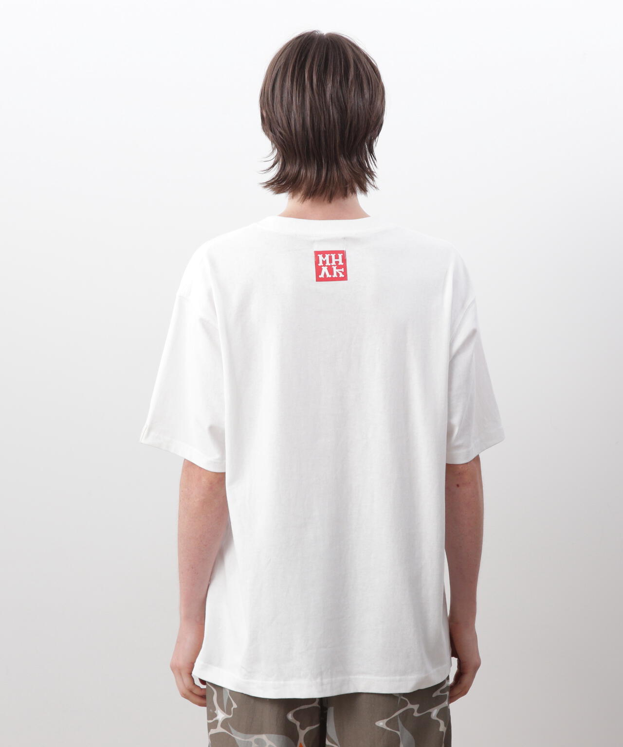 MANASTASH/マナスタッシュ/MHAK LOGO  TEE