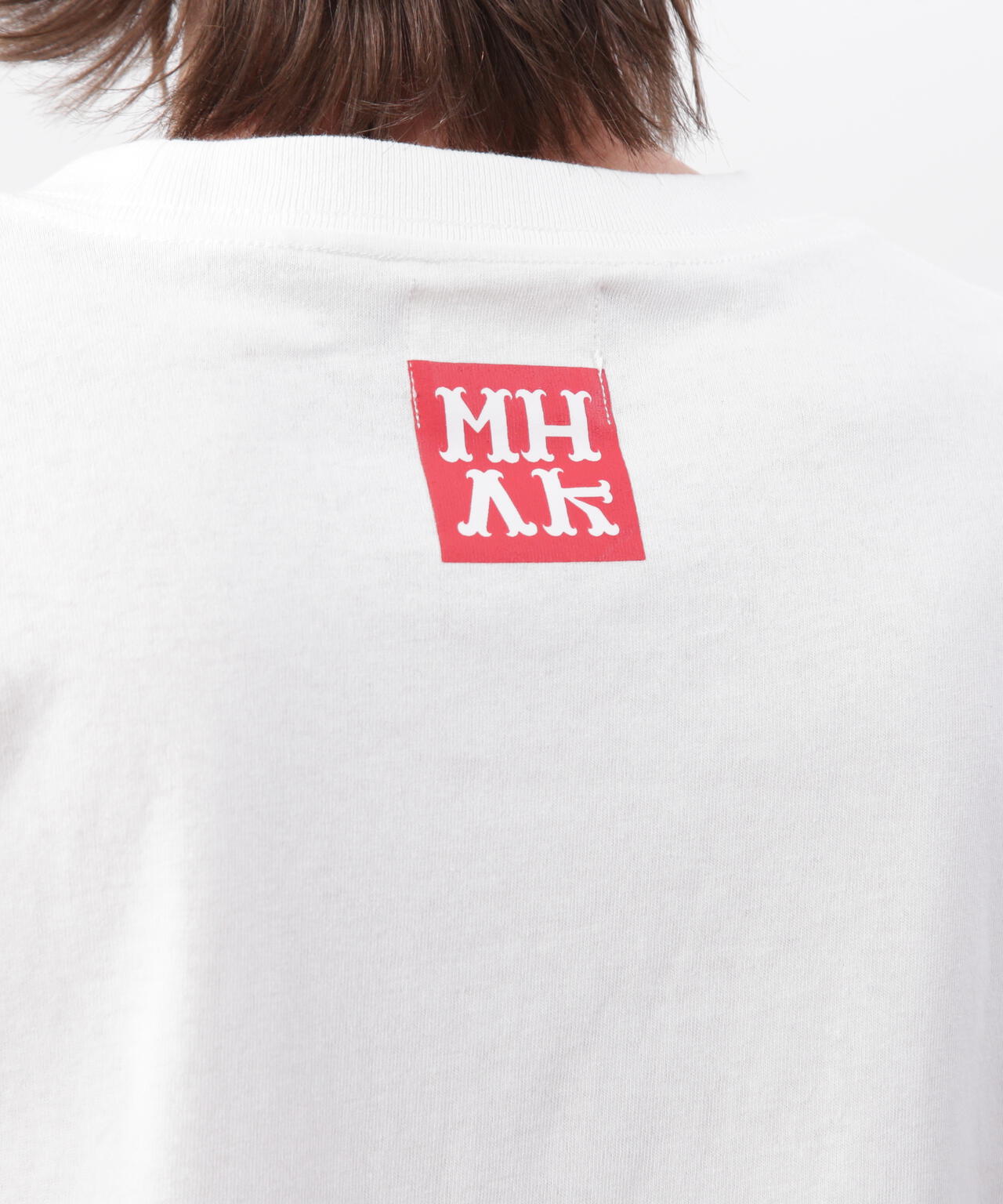 MANASTASH/マナスタッシュ/MHAK LOGO  TEE