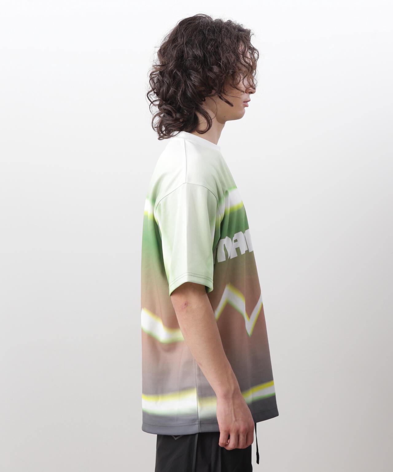 MANASTASH/マナスタッシュ/ALLOVER GRADIENT LOGO TOP