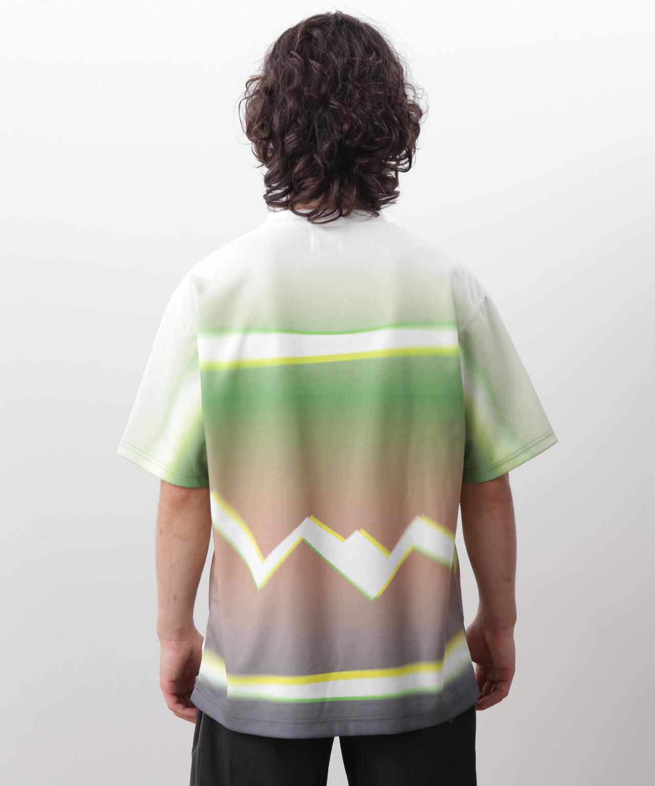 MANASTASH/マナスタッシュ/ALLOVER GRADIENT LOGO TOP