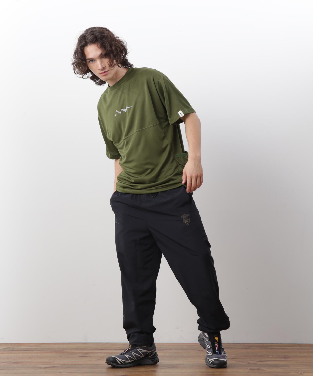 MANASTASH/マナスタッシュ/REF. LOGO TECH POCKET TOP