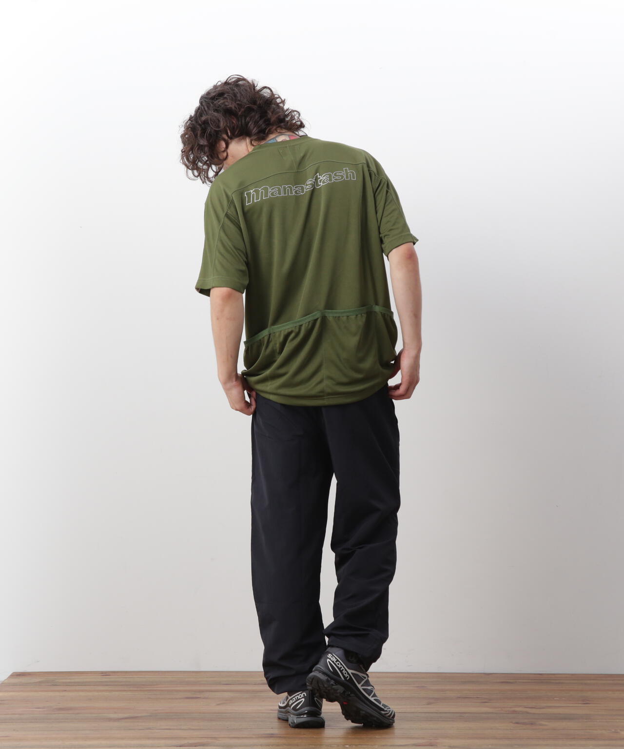 MANASTASH/マナスタッシュ/REF. LOGO TECH POCKET TOP