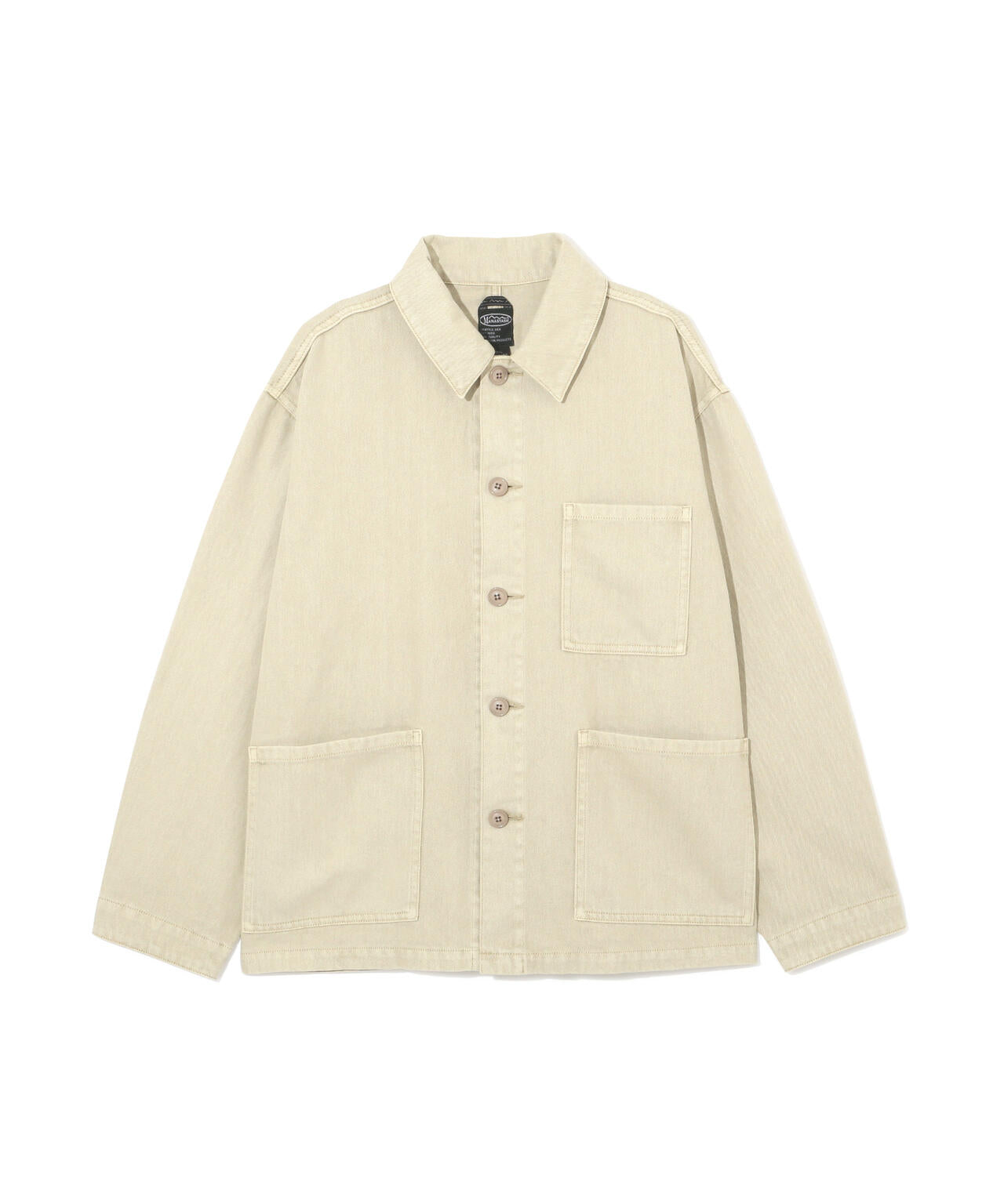 MANASTASH/マナスタッシュ/HEMP WASHED CHORE JACKET