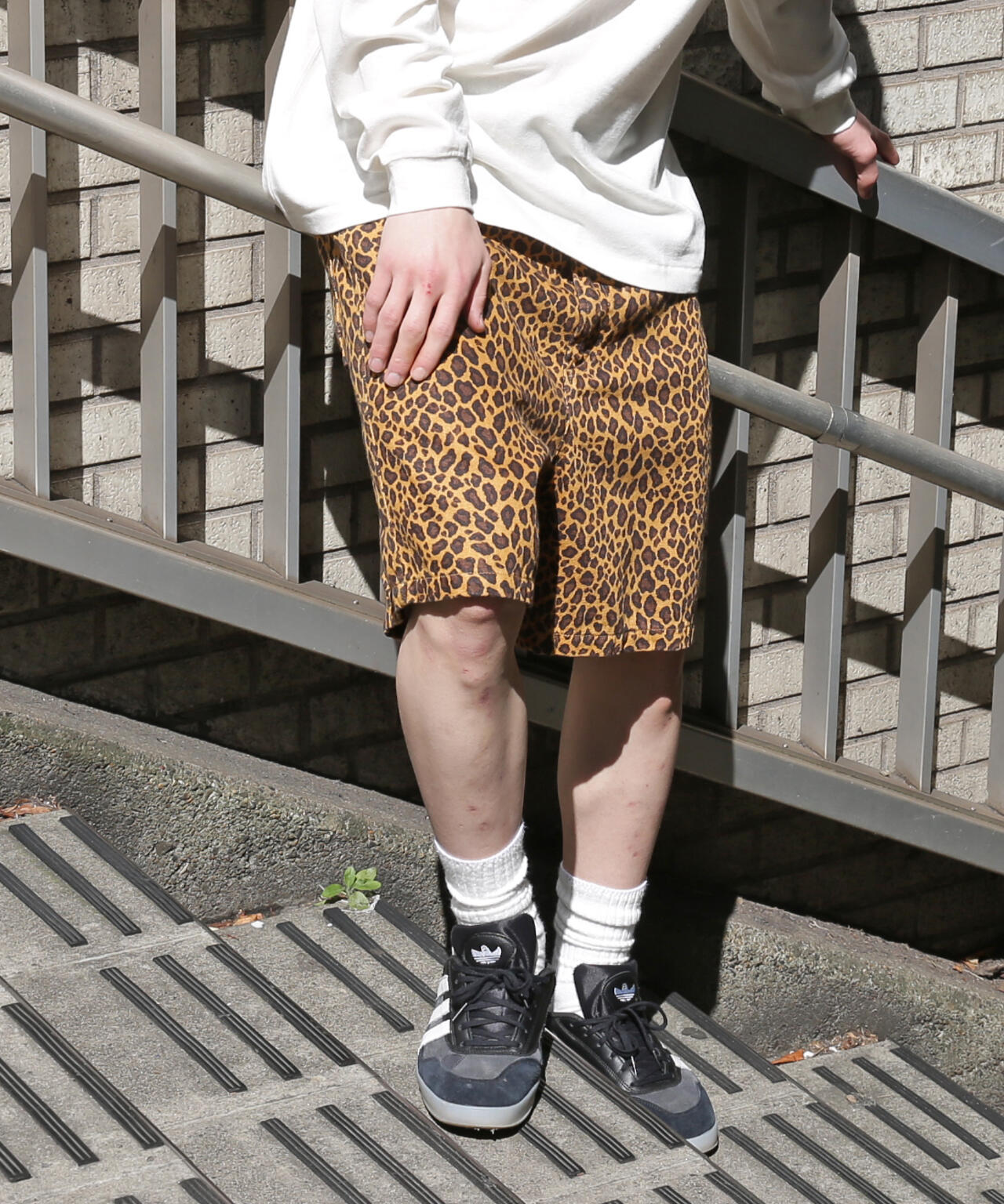 MANASTASH/マナスタッシュ/HEMP TWILL SHORT LEOPARD