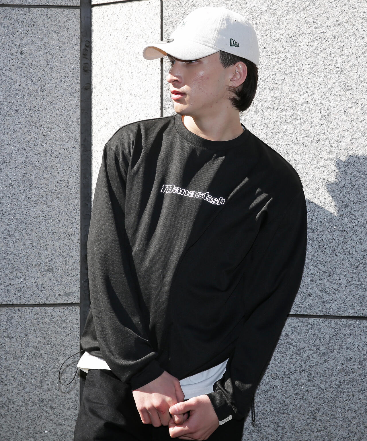 MANASTASH/マナスタッシュ/MANASTASH TECH LOGO L/S TEE